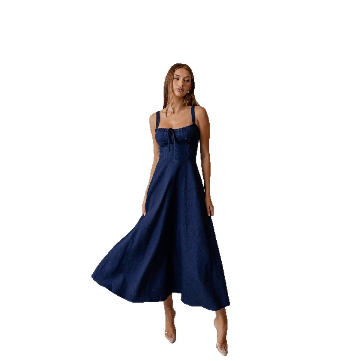Sexy Camisole Denim Dress
